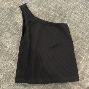 Niki Biki Crop Top One Strap Tank, Size M, No tags but Great Condition